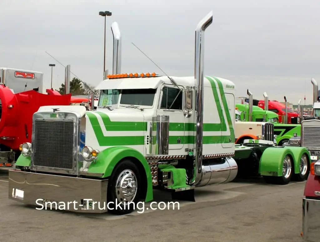 custom peterbilt 379 show truck