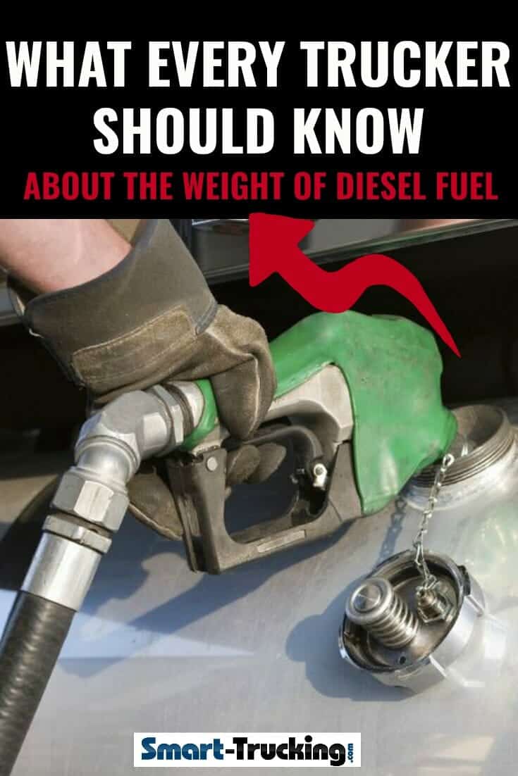 Weight of Diesel Fuel What Every Trucker Should Know