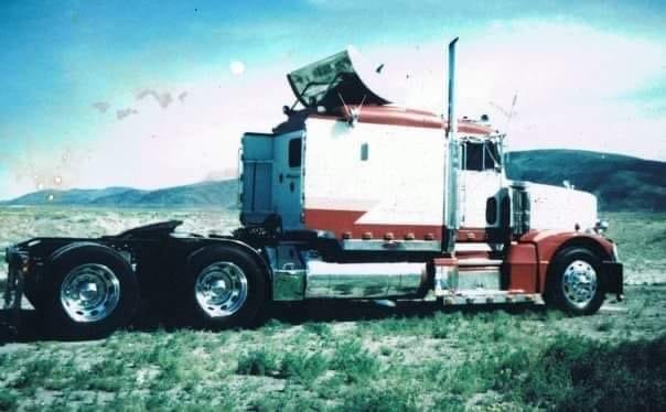 Custom 1987 Peterbilt 377 with Cat Powered Marine Engine